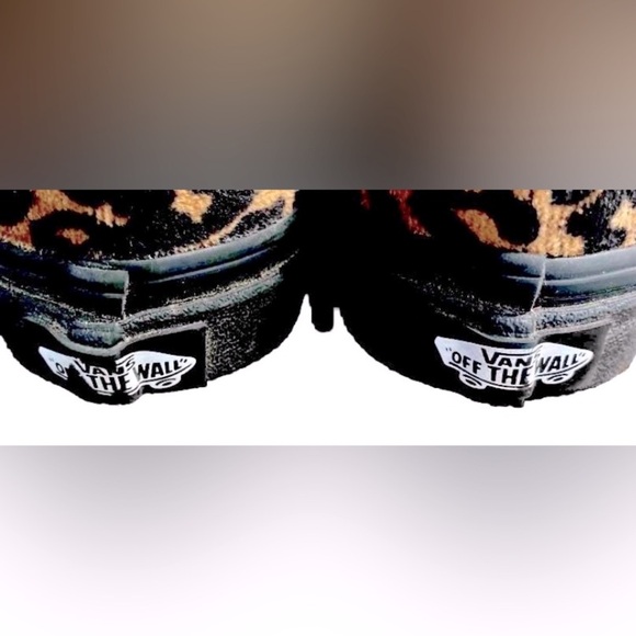 Vans Big Kids Leopard Fur Casual Shoes - Picture 4 of 4